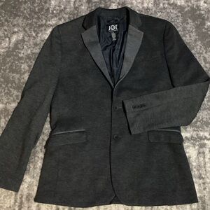 JOE Joseph Abboud Men’s Knit Blazer Sports Jacket SLIM FIT Charcoal Grey Large